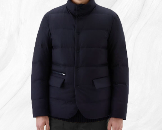 Casaco Luxe marca Woolrich cor marinho
